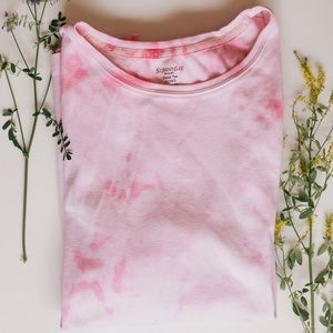 Pink Tie Dye Shirt!